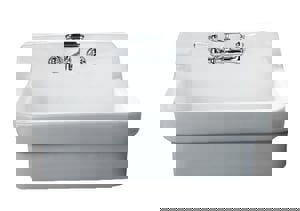 VC 8 DI KITC SINK *COUNTR WH